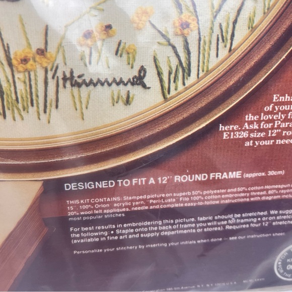 Vintage Hummel Stitchery kit-“Little Friends”-NIP - Picture 4 of 10